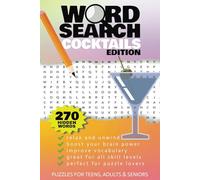 Word Search Cocktails Edition: Word searches with easy to read puzzles about Cocktails - Spirits, cocktail recipes, wine varieties and more! 30 ... Gift for Vacations, Holiday and Free Time!