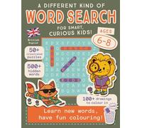 Word Search Colouring Book for Kids Ages 6-8: 100 pages of quality screen-free activities!