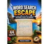Word Search Escape: 44 Fun Puzzles to Challenge Your Mind