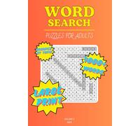 Word Search for Adults Large Print (Themed Puzzles, More than 1000 words) - Puzzle Book for Seniors & Teens - Volume 2 - 2025: Puzzles for fun and relaxation