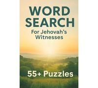 Word Search For Jehovah's Witnesses: Word Puzzle Book For True Christians And Servants Of Jehovah