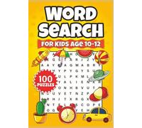 Word Search for Kids Age 10-12: Kids age 10-12 Word Searches with Easy to Read Print About Animals, Science, Technology and More | 6x9 inches, 129 ... Gift for Vacations, Holidays and Relaxation