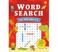 Word Search for Kids Ages 4-6: 100 Themed Puzzles with Fun Facts - Large Print: Easy-to-Read Word Search Book for Early Learners