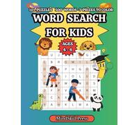 Word Search for Kids ages 4-6. 101 Fun Puzzles with 500 Words and Prizes to color - Large Print: Educational, fun and easy Puzzle Book to Boost Vocabulary, Spelling and Focus