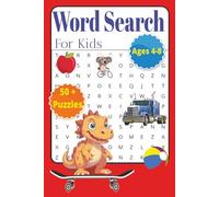 WORD SEARCH FOR KIDS AGES 4-8: Word Search Activity Book with Easy To Ready Print about Spices, Science, Math and History and more I 6x9 inches, 120 ... Gifts for Vacation, Holiday or Relaxation