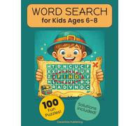 Word Search for Kids Ages 6-8: 100 Educational Puzzles with Sight Words and Beginner Vocabulary | Fun Learning Activity Book