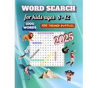 Word Search for Kids Ages 8-12: 1000 words hidden in 100 themed puzzles waiting to be discovered by smart kids who want to develop their vocabulary, ... and search skills - Solutions included