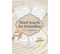 Word Search for Relaxation Vol. 1: Meditation