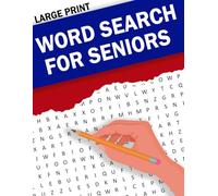 WORD SEARCH FOR SENIORS: Welcome to a World of Words and Wellness! Get ready to relax, and recharge your mind with this word search puzzle book designed just for seniors.