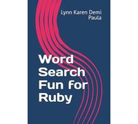 Word Search Fun for Ruby: Unwind and Relax with These Entertaining Word Puzzles