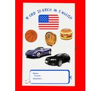 Word Search In English: ALL ABOUT FLORIDA, USA