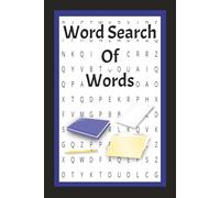 Word Search Of Words: Word Search Book: 6x9 inch, 110 pages, 55 puzzles, 495 words of nothing special. Ordinary words for ordinary people. Great gift idea