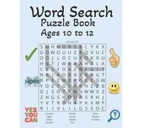 Word Search Puzzle Book ages 10 to 12: 55 Themed Games, for kids, to Boost Spelling, Vocabulary, and Focus. A challenging, Fun, and Educational activity