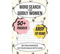 Word Search Puzzle Book for Godly Women: Word Searches with Easy to Read Print about Biblical Womanhood, Devotional, Faith and More | 6x9 inches, 110 ... Women, Bible Studies, Gifts for Loved Ones