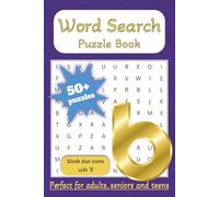 Word Search Puzzle Book with words that starts with “B”: Word Searches with Easy-to-Read Print | Hundreds of Words | 6x9 inches, 110 pages | 50+ ... Free Times ... For Adults, Seniors and Kids