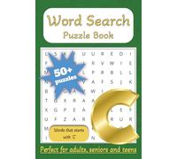 Word Search Puzzle Book with words that starts with “C”: Word Searches with Easy-to-Read Print about letter C | Hundreds of Words | 6x9 inches, 110 ... Free Times ... For Adults, Seniors and Kids