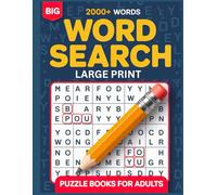 Word Search Puzzle Books For Adults: Over 100 Large Print Word Puzzles for Stress Relief, Memory Boost, and Mental Exercise