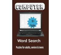 Word Search Puzzle - Computer: Word Search with Easy to Read Print about Computes, peripherals, Internet and more | 6X9 inches | 110 pages