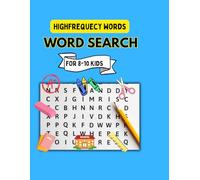 Word Search Puzzle for 8-10 Kids: High Frequency Words