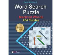 Word Search Puzzle: Medical Words: 204 Puzzles