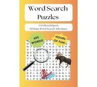 Word Search Puzzle: USA Word Quest: A 50 State Word Adventure