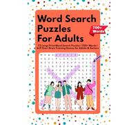 Word Search Puzzles For Adults: 72 Large Print Word Search Puzzles | 700+ Words | 6x9 Size | Brain Training Games for Adults & Seniors