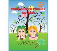 Word Search Puzzles for Kids: Have fun searching different themed puzzles with large fonts.