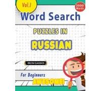 Word Search Puzzles In Russian For Beginners - Awesome! Vol.1 - Delta Classics