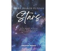 Word Search Puzzles Stars: Shine Bright with 825 Starry Words Across 55 Cosmic Puzzles