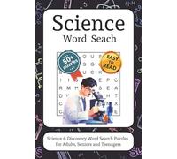 word search science: Word search with easy-to-read letters about science, discoveries, experiments, and much more | 6 x 9 inches, 110 pages | Over 50 ... who loves exploring science in a fun way.
