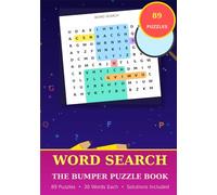 Word Search: The Bumper Puzzle Book: 90 Medium-Difficulty Puzzles with 30 Words Each - Solutions Included