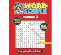 Word Search Volume Two: Professor Rocko Puzzle Books - 100 Fun and Challenging Puzzles for Adults