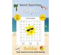 Word Searches for Eva: 50+ puzzles for 4-8 year olds | Improve vocabulary and spelling | Holiday edition | Eva's name on every page | Gift for Eva
