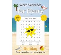 Word Searches for Henry: 50+ puzzles for 4-8 year olds | Improve vocabulary and spelling | Holiday edition | Henry's name on every page | Gift for Henry
