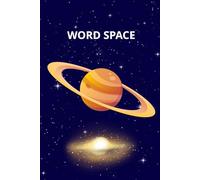 word space: notebook for space lovers and nature lovers