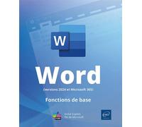 Word (versions 2024 et Microsoft 365) - Fonctions de base - Collectif - Eni Editions - broché - Manuel