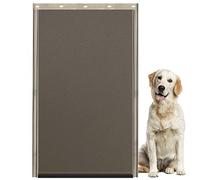 Wordcam Grand rabat de porte pour chien, 42,9 x 25,7 cm, TPU plus épais