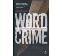 Wordcrime by Olsson & Dr John Bangor University & Wales John Olsson (Auteur)