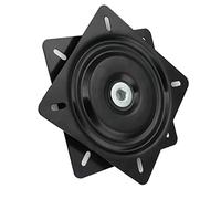 WORDFUN en Acier Grand Roulement De Plateau Tournant Noir Base De Plateau Tournant Support Rotatif À 360° pour Fauteuil Les Plateaux Siège Bateau Plaque Pivotante Bateau De Peche Marine Siege