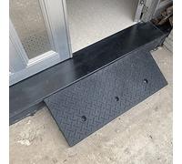 WORDFUN Rampe De Chargement Robustes, Hauteur 10-15cm Rampe De Pente en Caoutchouc, Rampe De Trottoir Antidérapante, Rampe D'accès pour Fauteuil Roulant, Escalier Et Autres Obstacles