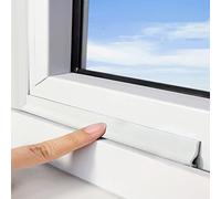 wordmouk Boudin de Porte pour Fenêtres et Portes, 5M Blanche Bande de Joint, Bande d'étanchéité pour Fenetres Coulissante Anti Bruit Poussière Insectes, Joints Porte, Calfeutrer Bas de Porte Mousse PU