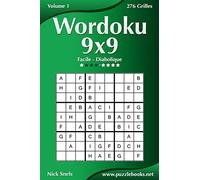 Wordoku 9x9 - Facile à Diabolique - Volume 1 - 276 Grilles