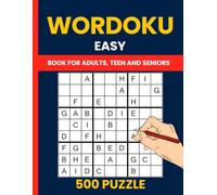 Wordoku Puzzle Book for Adults Volume 1 - 500 Easy Alphabet Sudoku Puzzles to Sharpen Your Mind and Relax: A Fun and Simple Letter Sudoku Challenge Using A to I