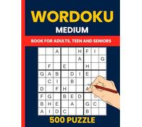 Wordoku Puzzle Book for Adults: Volume 2 - 500 Medium Alphabet Sudoku Puzzles for Brain Workout: Challenging Letter Sudoku Using A to I - Fun and Engaging Godoku Puzzles to Boost Your Logic Skills