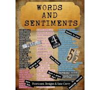 Words and Sentiments Ephemera Book: High Quality Images Of Letters, For Paper Crafts, Scrapbooking, Mixed Media, Junk Journals, Collage Art, Artist Trading Cards, and More.