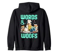 Words and woofs Sweat à Capuche