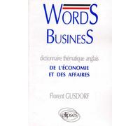 WORDS Business - Florent Gusdorf - Ellipses - broché - Livre