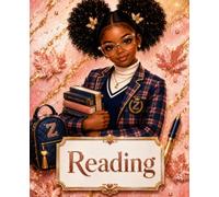 Words Create Worlds: Cute Reading & ELA Subject Notebook for Girls | College Ruled with Date Lines | 100 Pages | 7.5 x 9.25