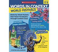 Words in Context: World Festivals: Week-by-Week Packets That Teach Vocabulary Through Context Clues