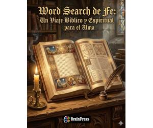 Words Search de Fe: Un Viaje Bíblico y Espiritual para el Alma: Medita, Descubre y Disfruta con Palabras de Inspiración Cristiana